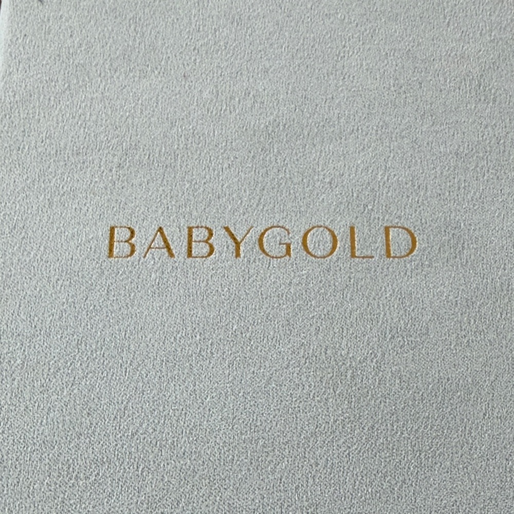 Baby Gold 14k Large Paperclip Necklace - Picture 3 of 6